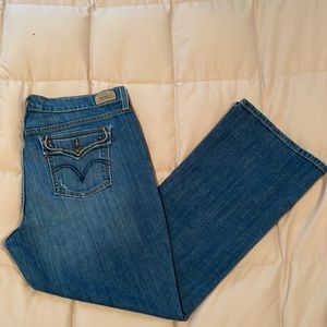 Levi’s 515 boot cut jeans. Size 16 short. Like new.